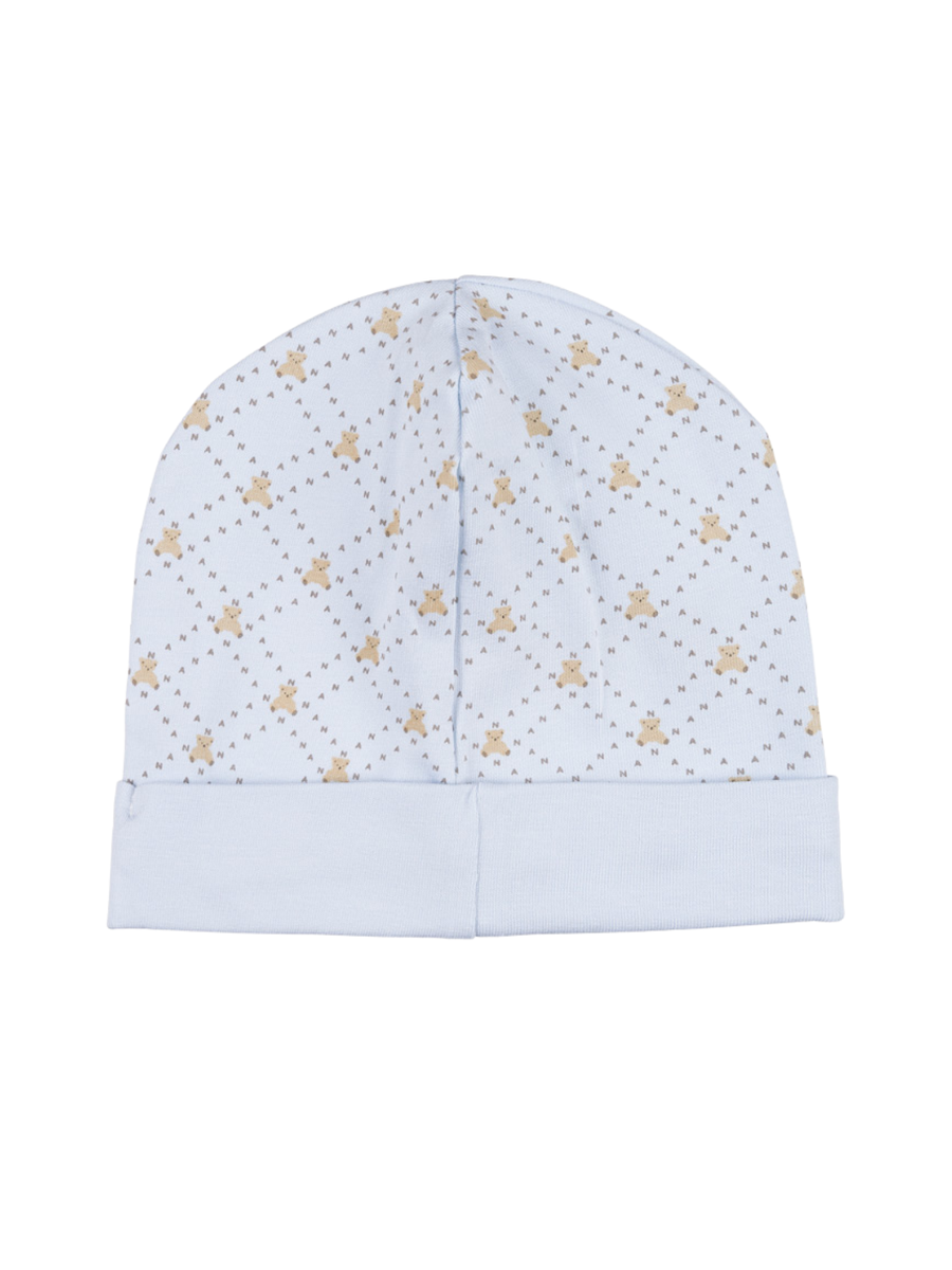 Cappello Nanan con fantasia orsetti beige E25181 A Nanan 