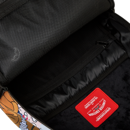 Zaino "x Futurama "Planet Express Crew" Sprayground blu con stampa simpson 910B7259 NSZ Sprayground 