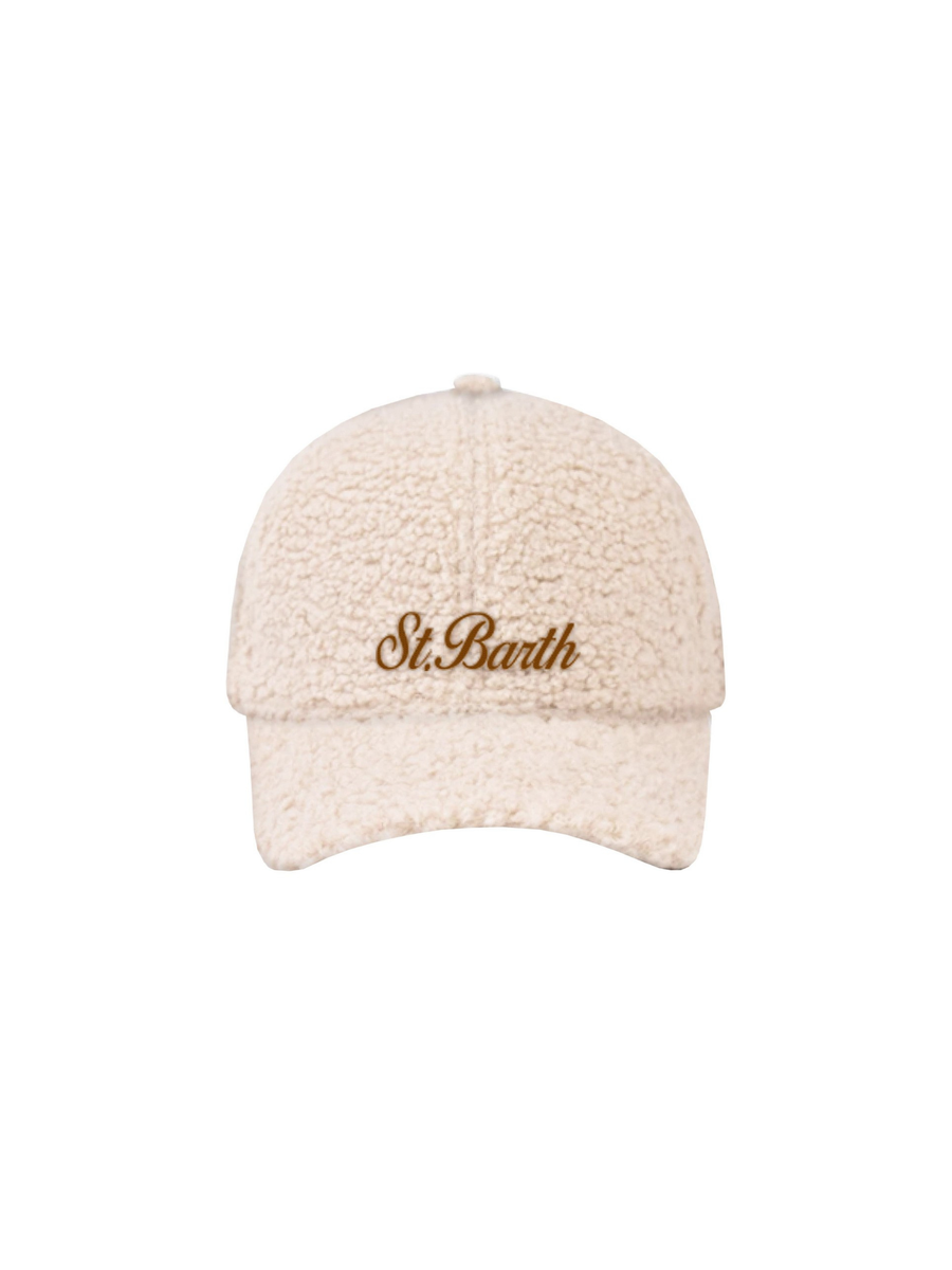 Cappello teddy "11 emb" Saint Barth bianco BASB0021 00208I MC2 SAINT BARTH 