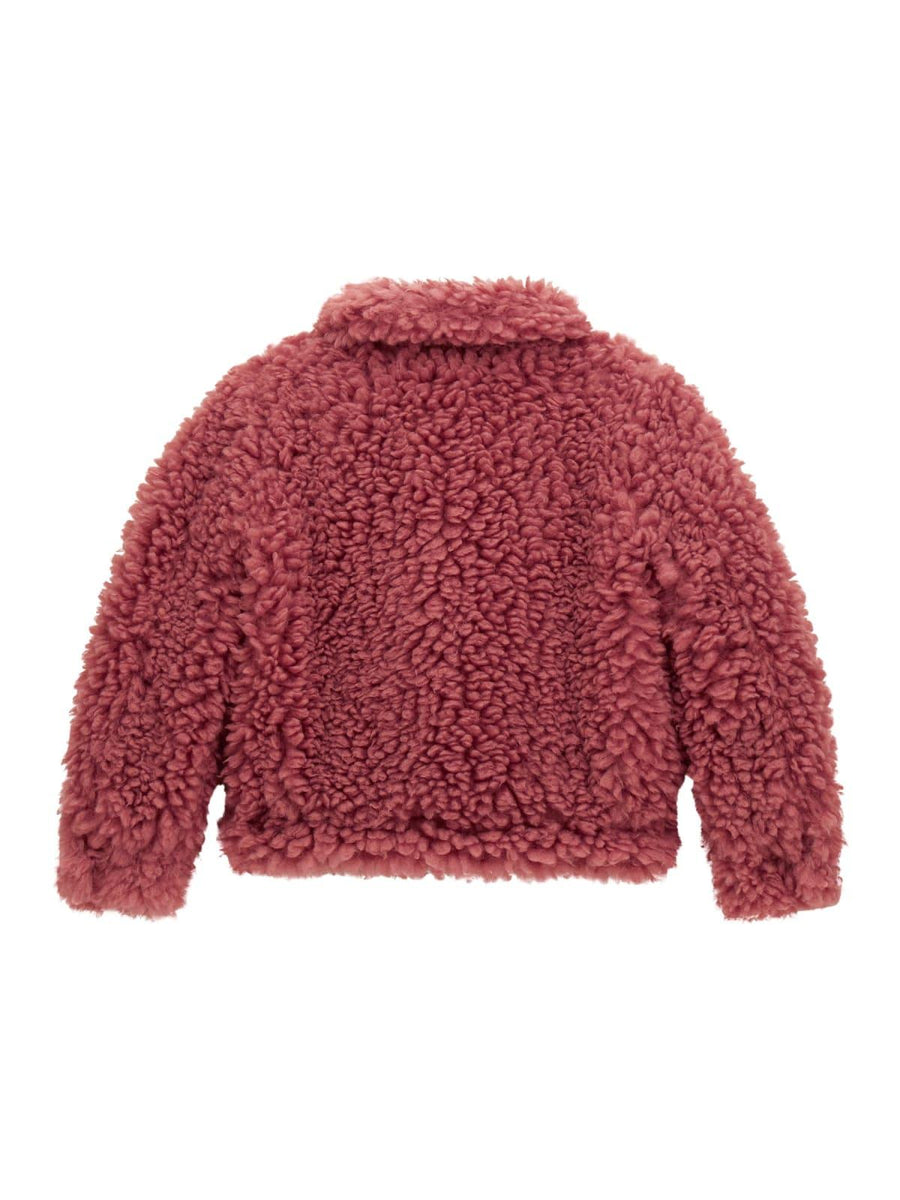 Giubbino Guess corto bambina Teddy mattone J4BL14WGJY0 G6B8 Guess 