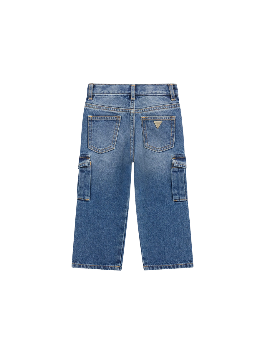 Jeans cargo Guess blu K5YA00D5FL0 MDFO Guess 