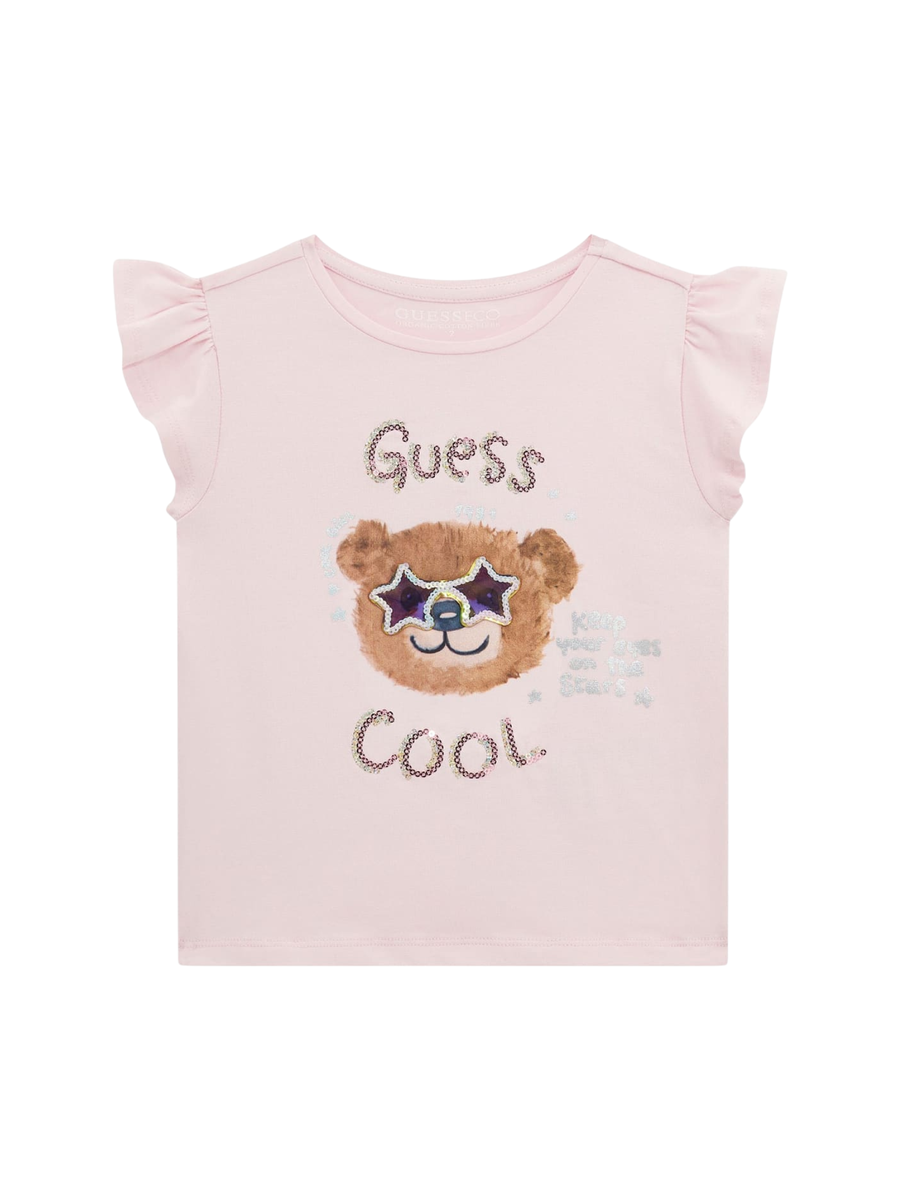 T-Shirt Guess rosa Teddy K5RI18K6YW4 G65U Guess 