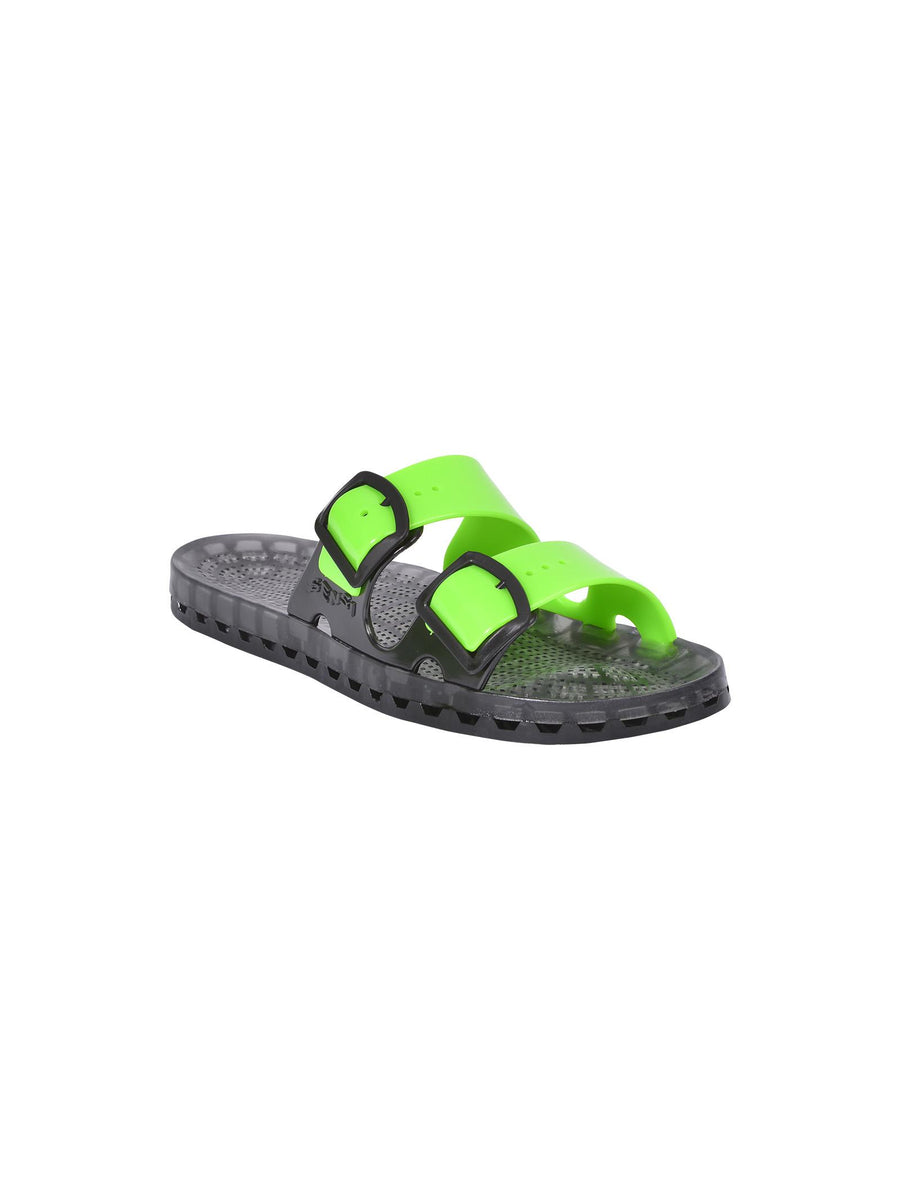 Ciabatte La jolla Black Fluo verde 4151/BF 301 Sensi 