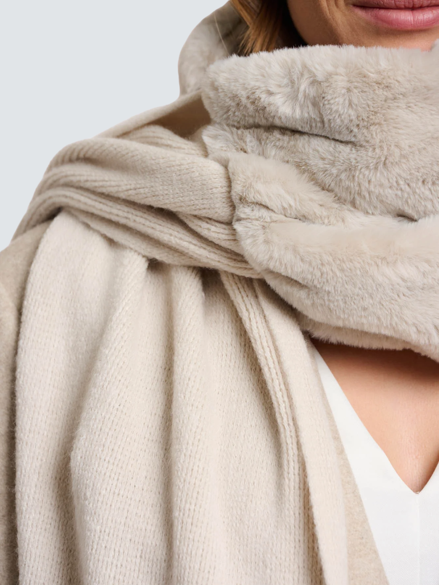 Sciarpa "Vlien" Rino & Pelle beige Vlien.7002512 Birch Rino & Pelle 