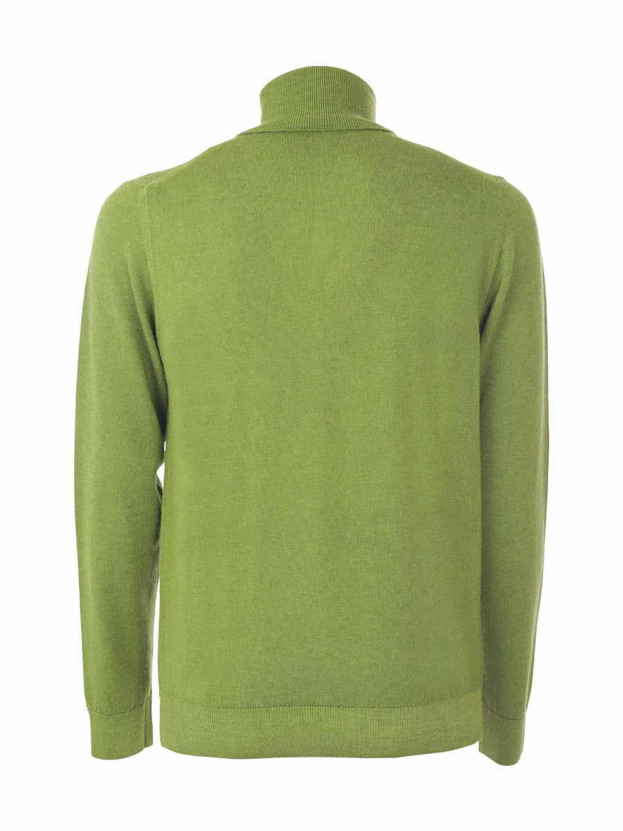 Maglioncino dolcevita verde AD0440DM0227 32 Alessandro Dell'Acqua 