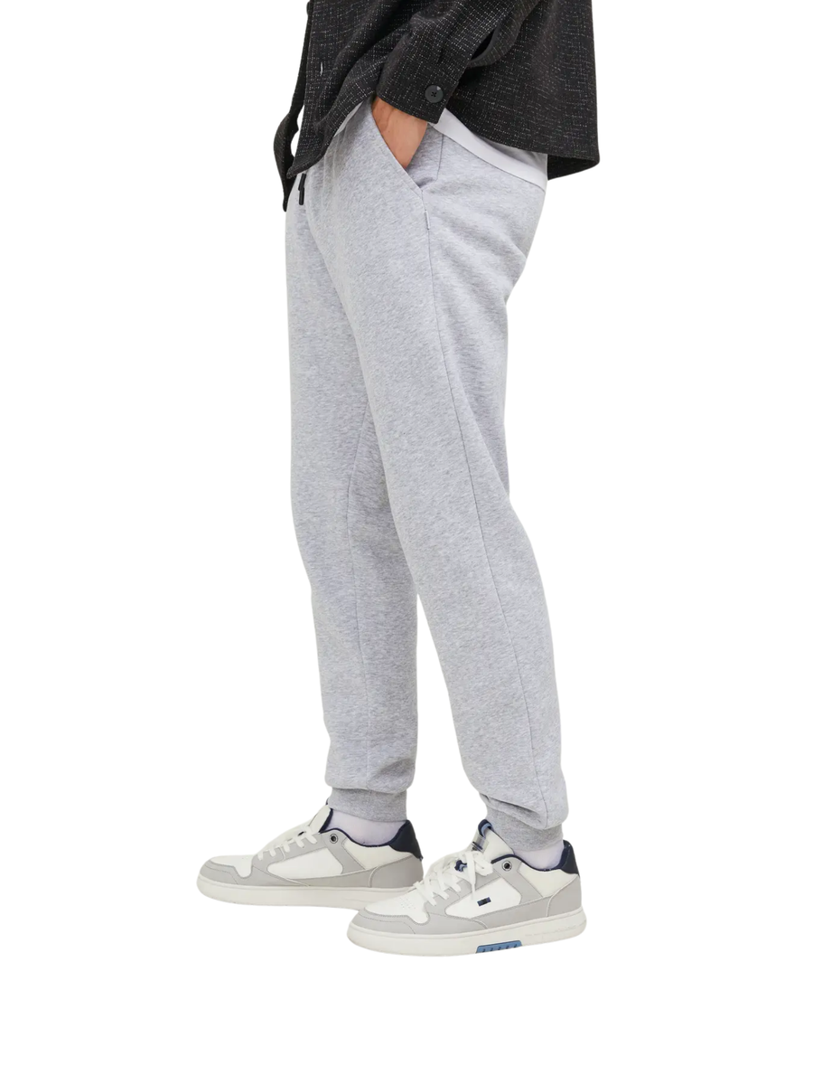 Pantalone in tuta Jack & Jones grigio chiaro melange 12249274 Light Grey Melange Jack & Jones 