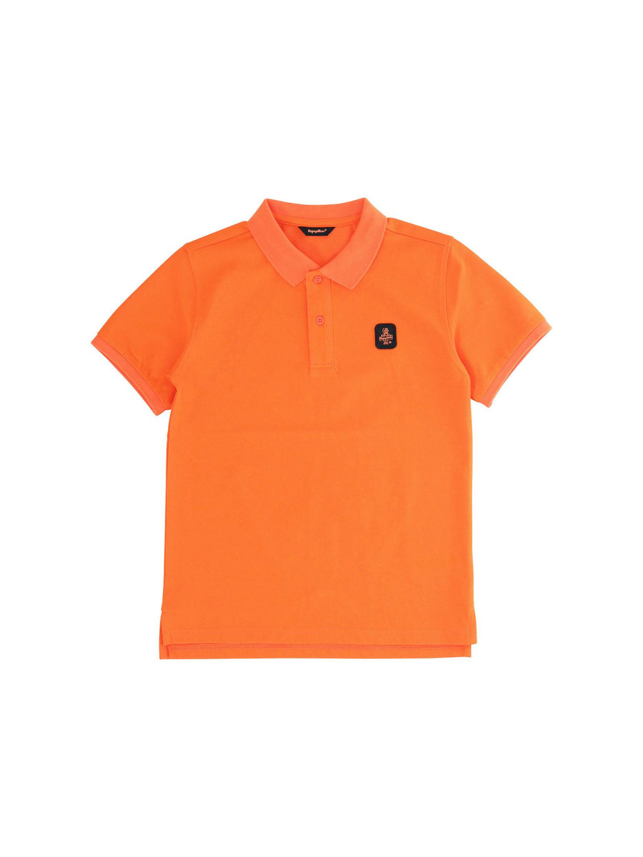 Polo Refrigiwear arancione con patch logo sul petto 118TRMJS25 MAND Refrigiwear 