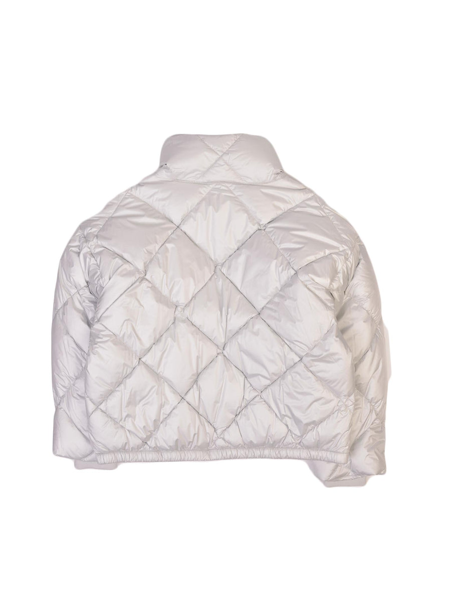 Giubbino corto bianco trapuntato K3112EW XRE K-WAY 