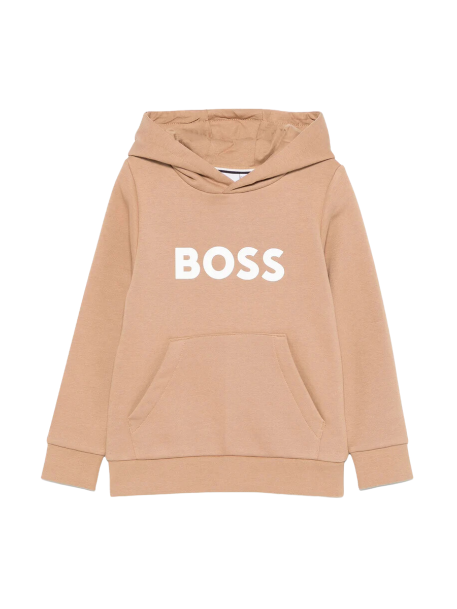 Felpa con cappuccio Boss caramello J51187 269 Boss 