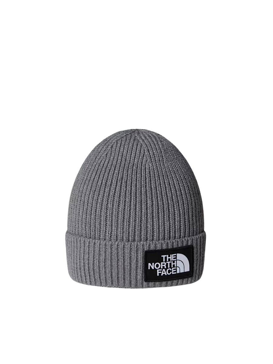 Berretto con risvolto "Tnf" The North Face grigio NF0A8CGU DYY1 The North Face 