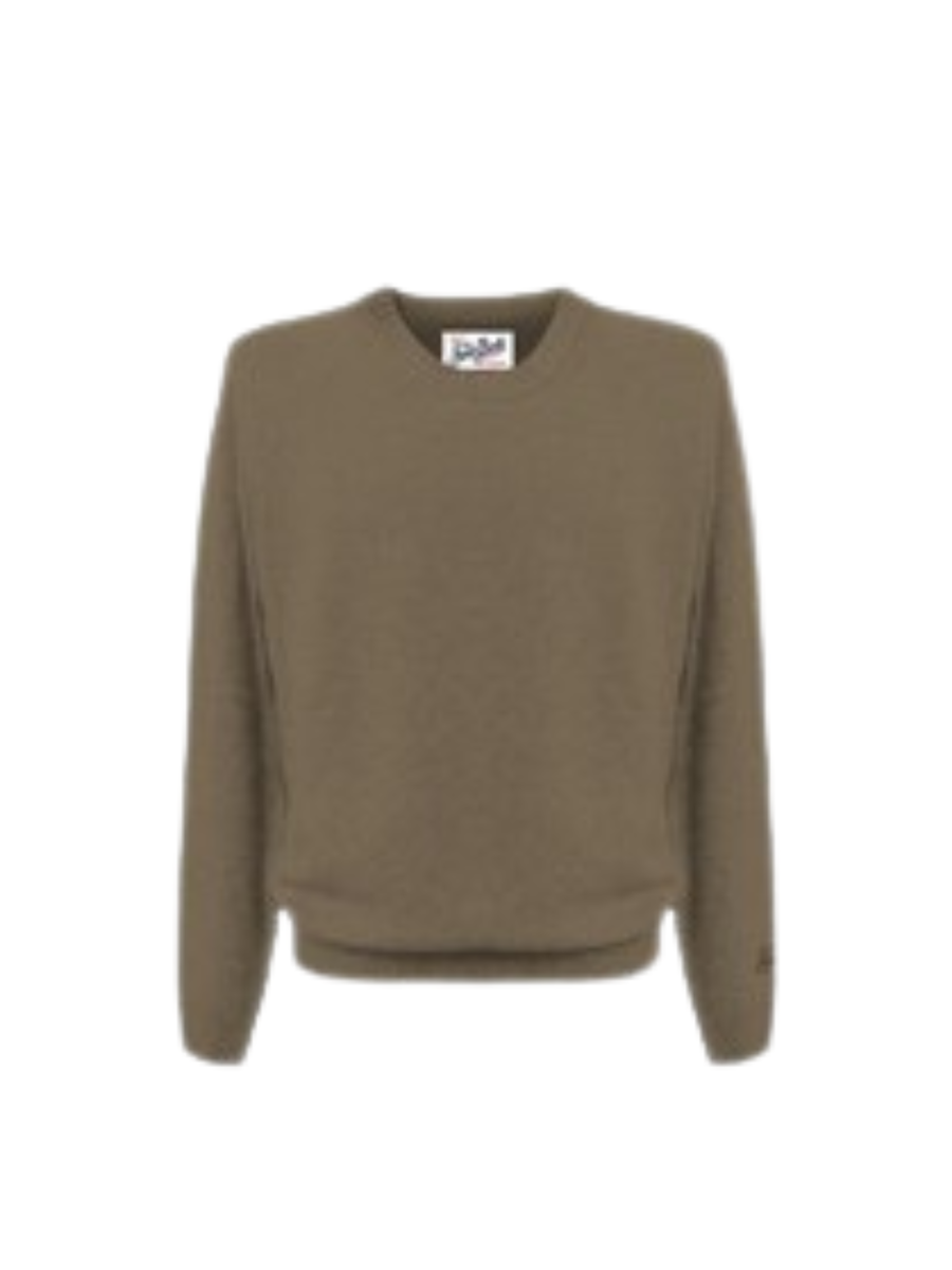 Maglione "62" Saint Barth marrone REGE011 00028I MC2 SAINT BARTH 