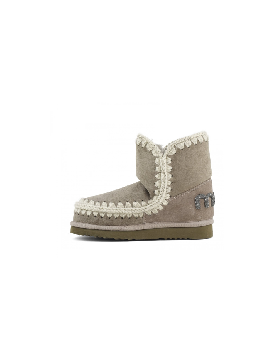 Mou "Eskimo 18 Suede - Glitter Logo" grigio MU.FW101050A ELGRY Mou 