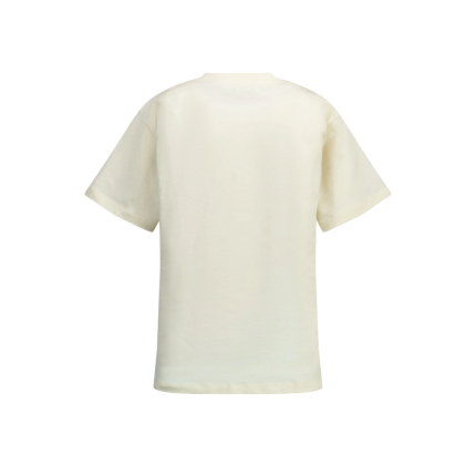 T-Shirt Moschino bianco panna con teddy effetto pittura HNM05G 10123 Moschino 