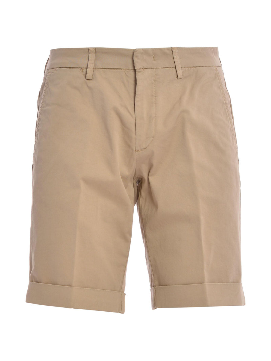 Bermuda beige slim ANTIGUA8135 BEI RAYURES NOIR 