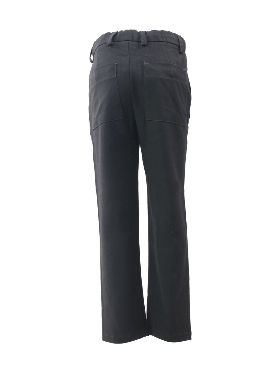 Pantalone classico nero P1209 BLK Alessandrini 