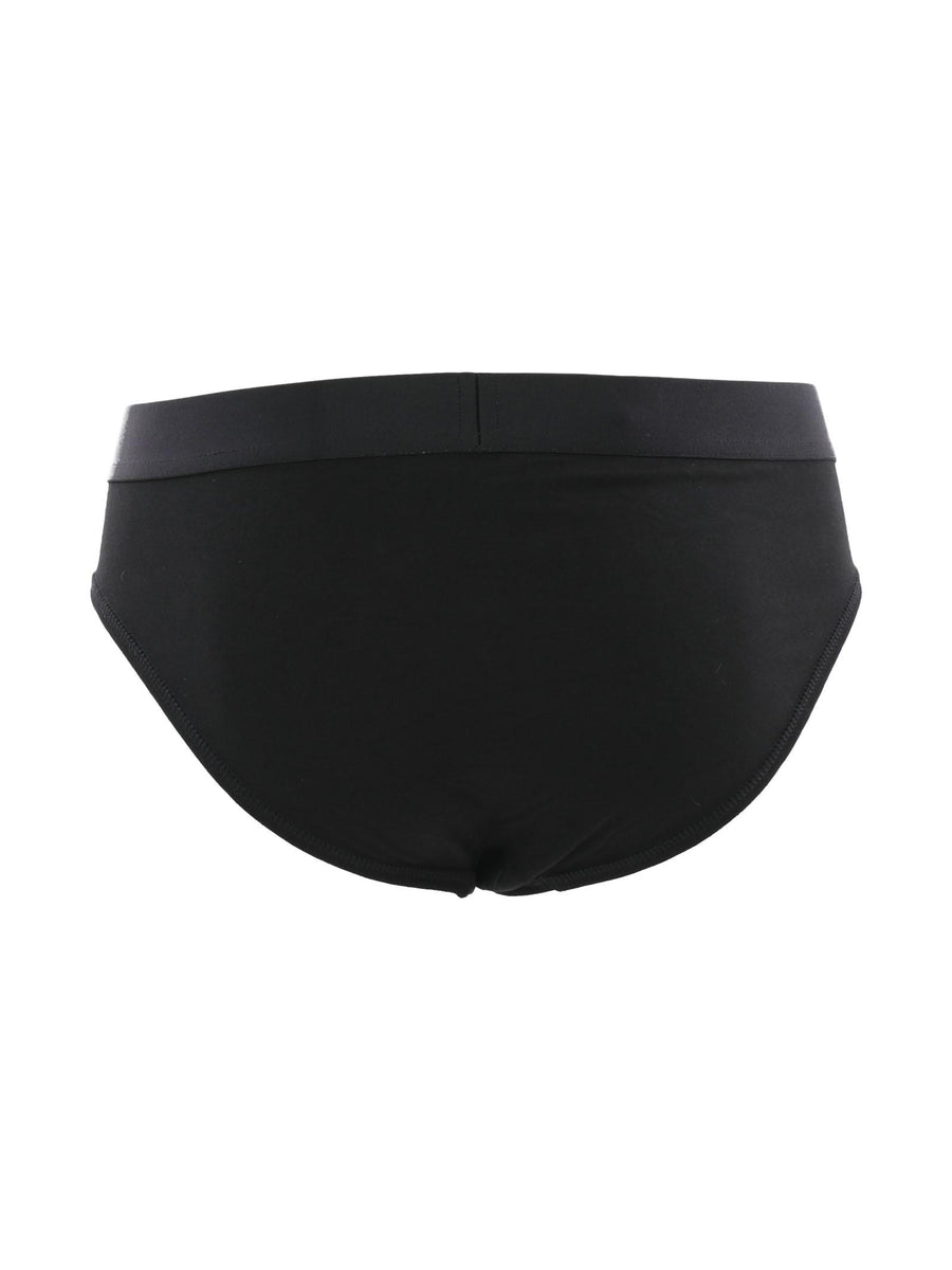 Slip nero in cotone D9L61422 001 Dsquared 