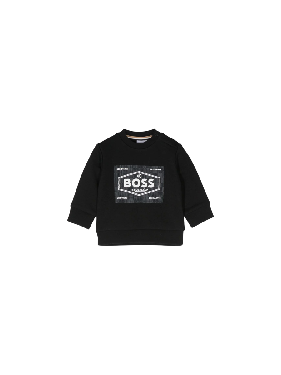 Felpa jersey Boss nera J51287 09B Boss 