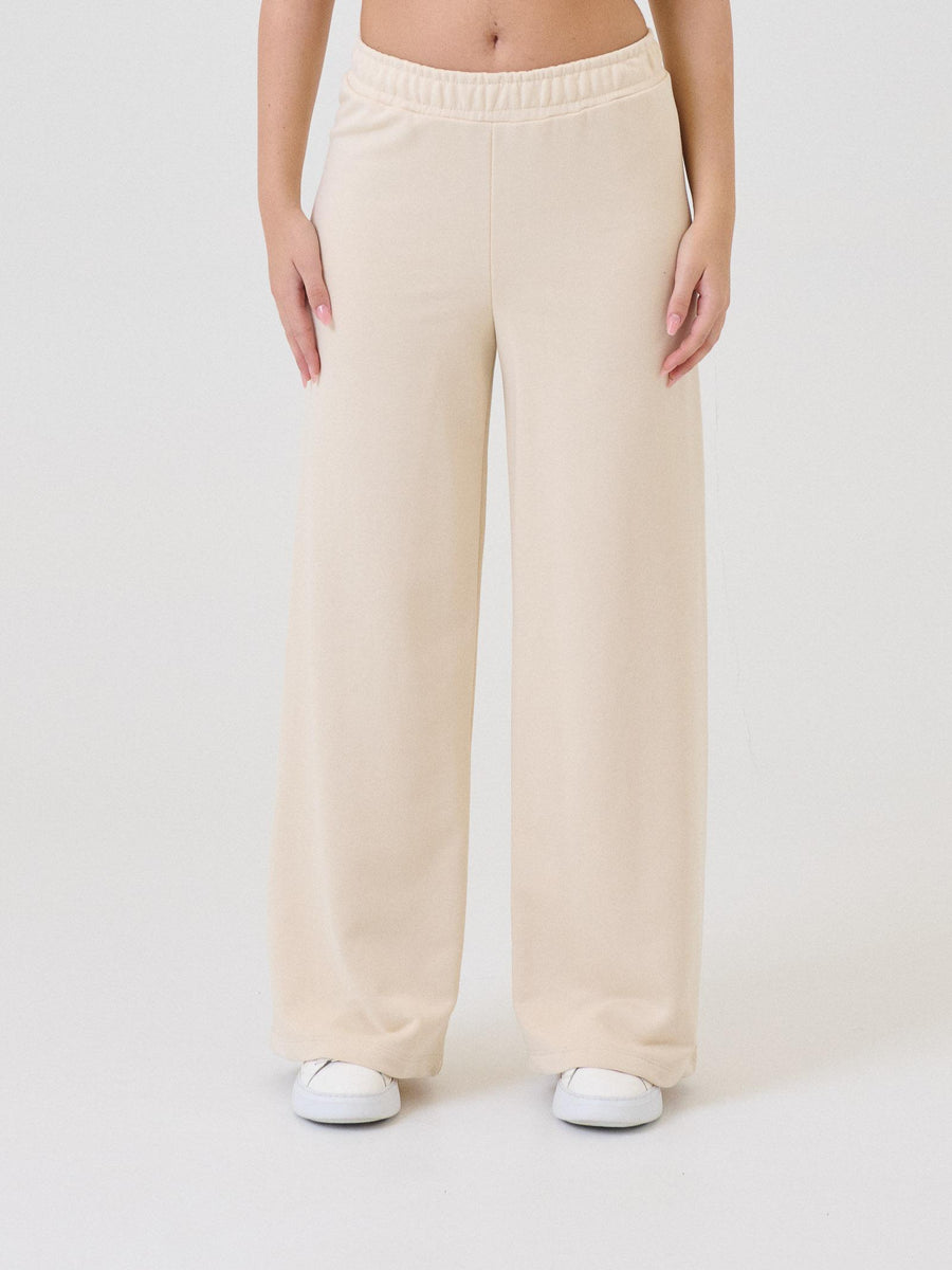 Pantalone in tuta Vicolo panna a palazzo TF0509 PANNA Vicolo 