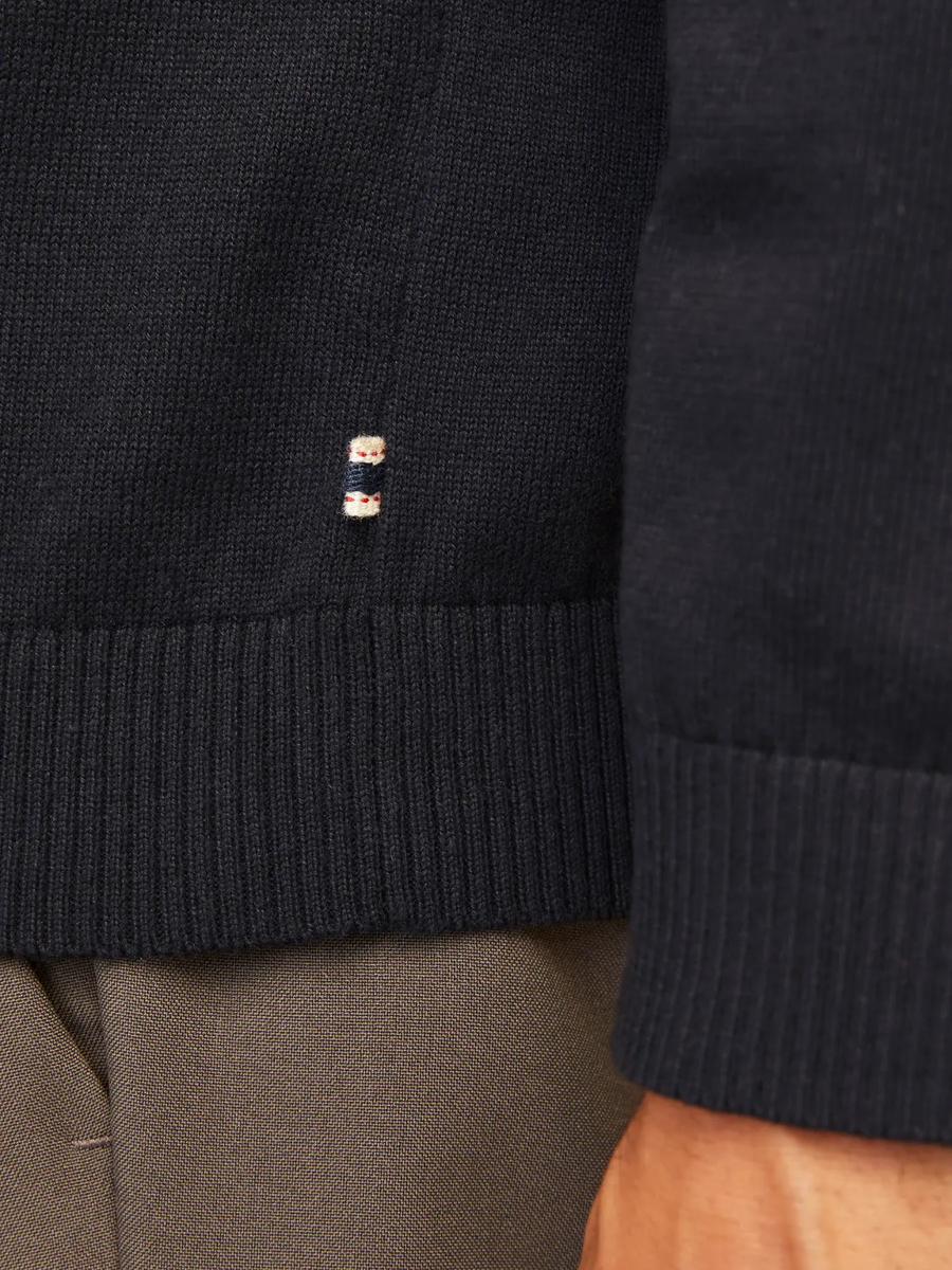 Maglione a collo alto Jack & Jones nero 12258051 Black Jack & Jones 