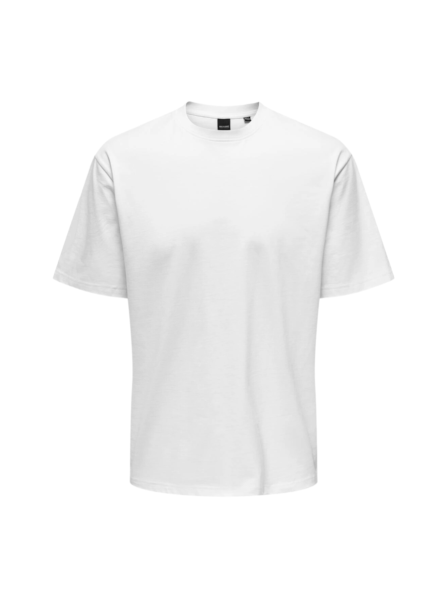 T-Shirt fred Only & Sons bianca 22022532 WHITE Only & Sons 