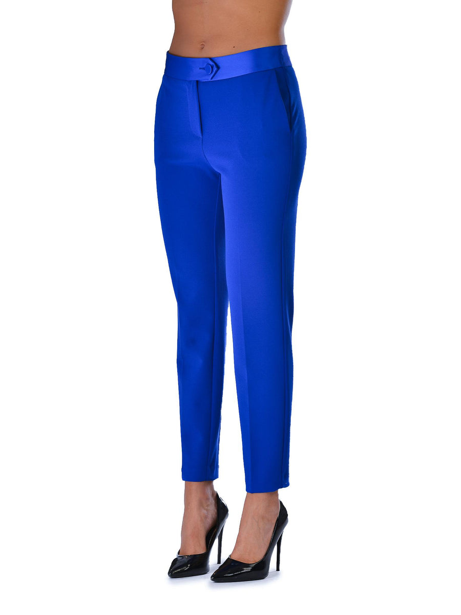 Pantalone fascia smoking blu royal PVN2CDH BLUET Imperial 