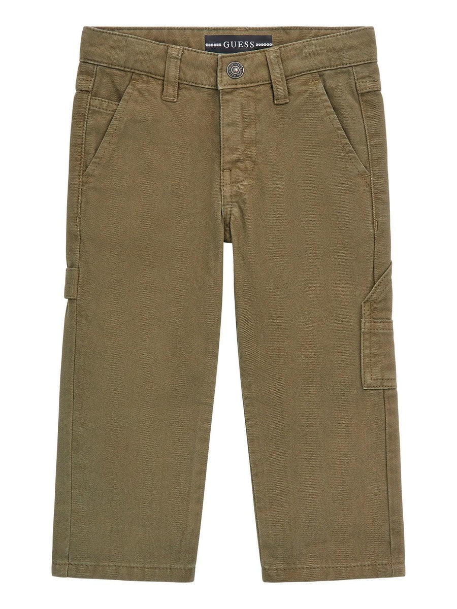 Pantalone cargo Guess marrone N4YB02WE1L0 G896 Guess 