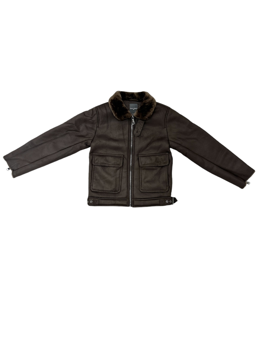 Giubbino montone Dan John marrone GBD5308J MARRONE Dan John 