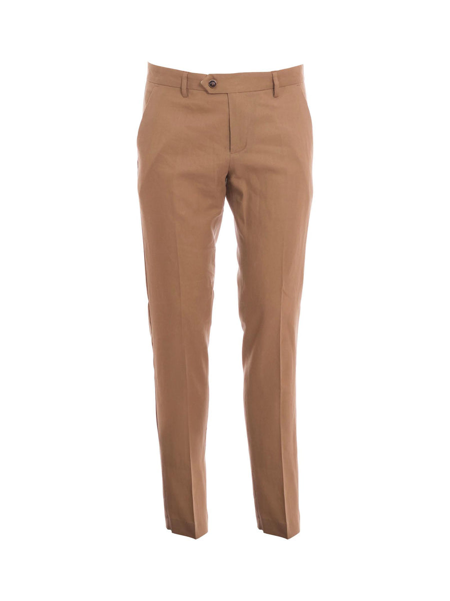 Abito Mulish nocciola in misto lino CANARIE ABS812 NOCC Mulish 