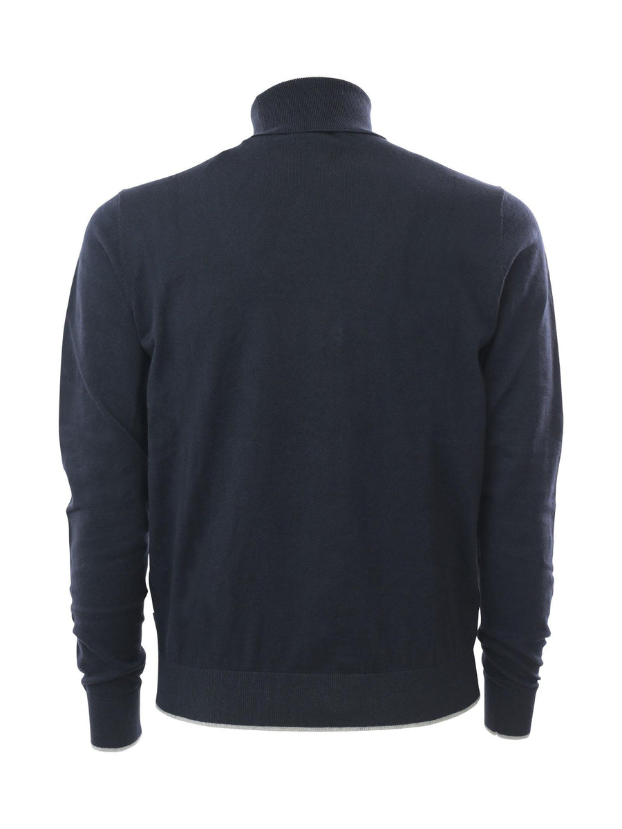 Maglioncino collo alto blu A|X 6LZM2TZM1HZ 1510 Armani Exchange 