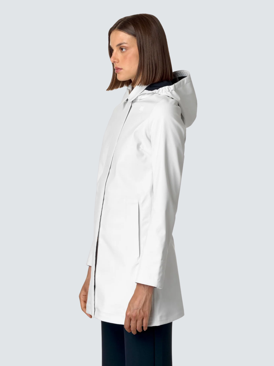 Giubbino"Mathy Bonded" K-Way bianco K2148BW AK7 K-WAY 