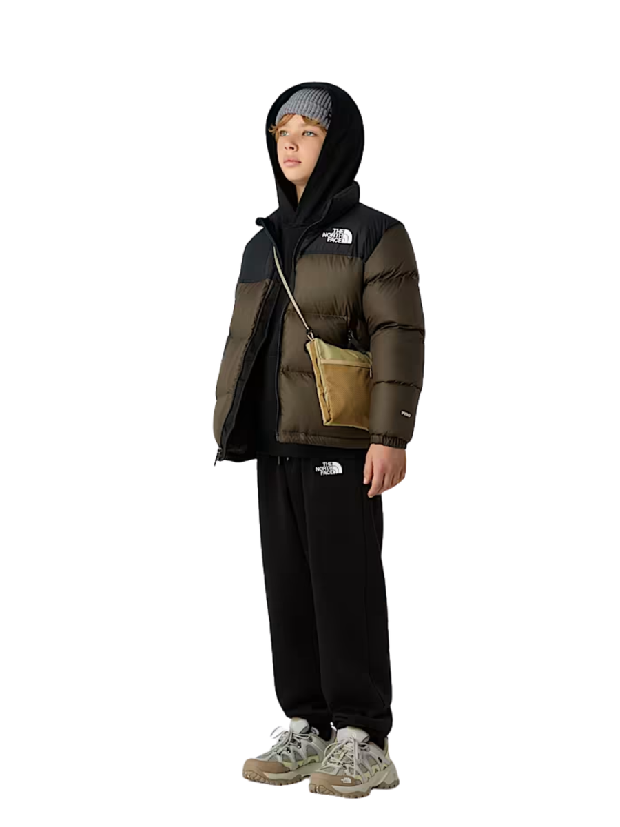 Giubbino "1996 retro nuptse" The North Face new taupe verde NF0A8A4C 21L1 The North Face 