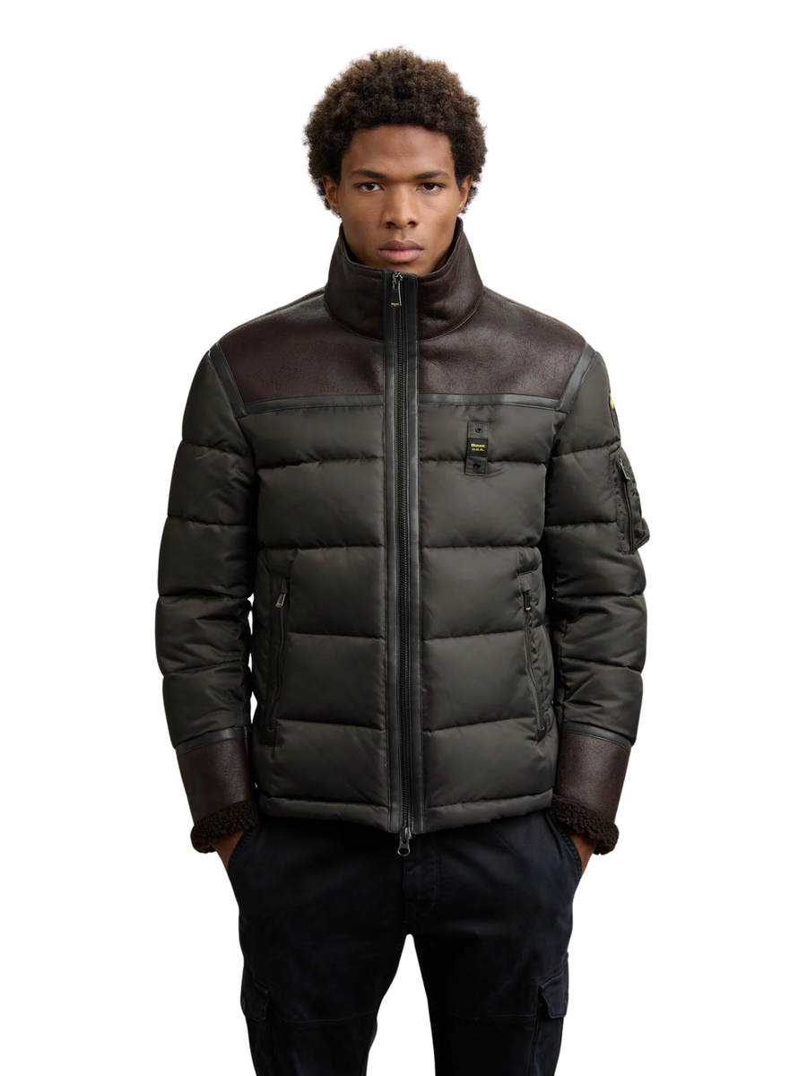 Giubbino "Organ" Blauer nero oliva BLUC02028 969 Blauer 