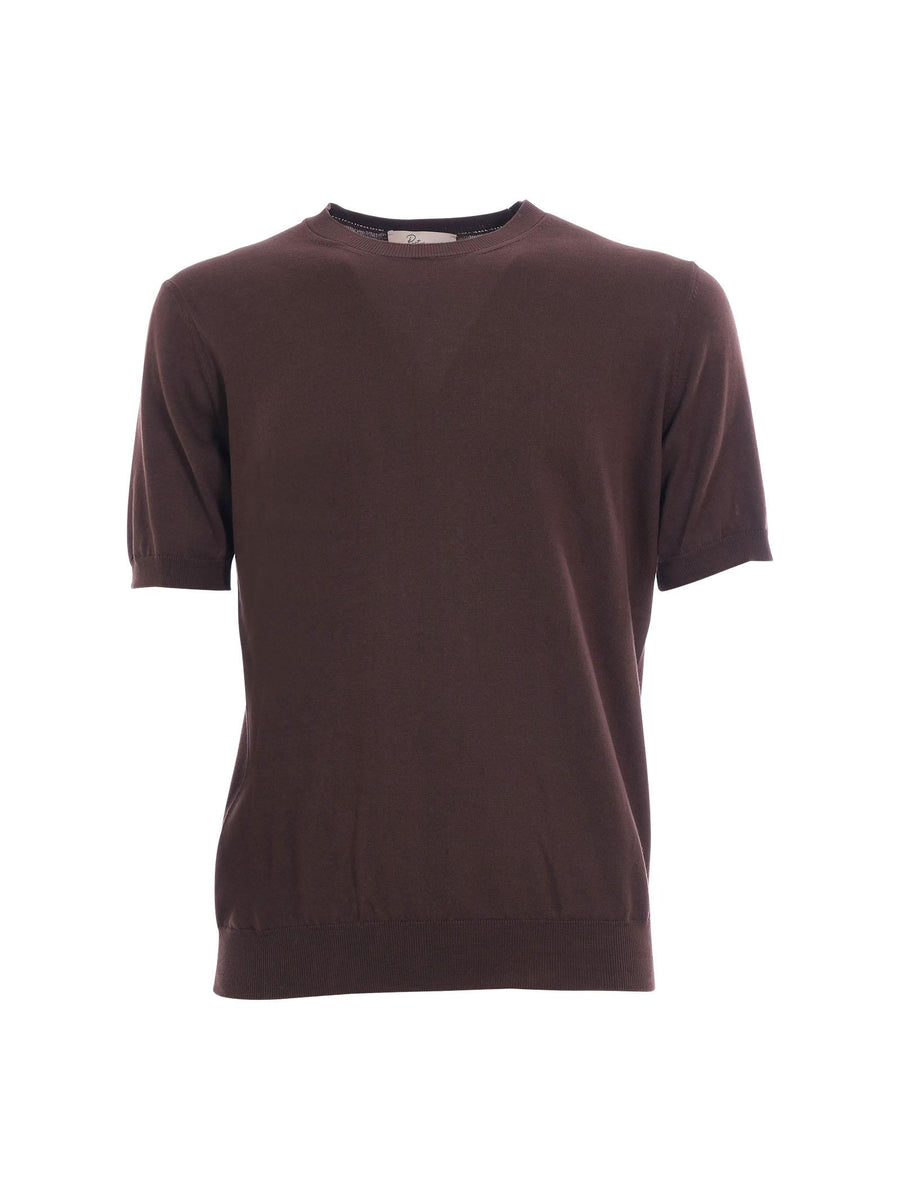 Maglia Portofino moro con profili a coste 5001 480 Portofino 