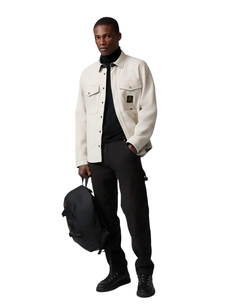 Giacca a camicia "Clint" Refrigiwear bianca G82800 A00140 Refrigiwear 