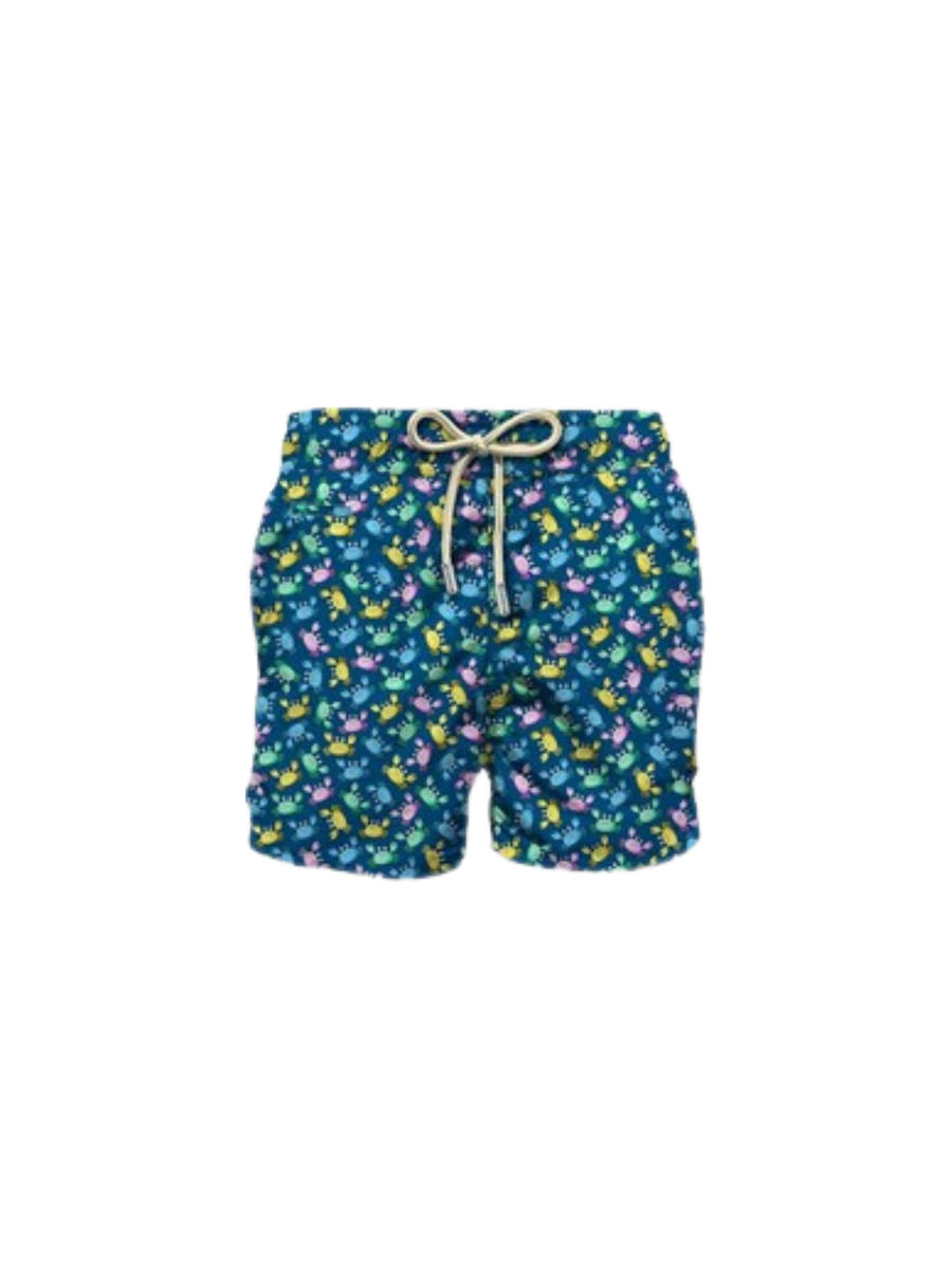 Costume MC2 Saint Barth "Lighting micro fantasy" blu Granchi LIG0003 01228H MC2 SAINT BARTH 