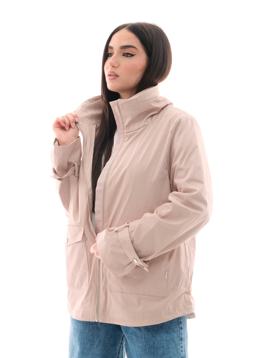 Giacca corta Rino e Pelle "Bregje" rosa chiaro BREGJE DUSTY PINK Rino & Pelle 