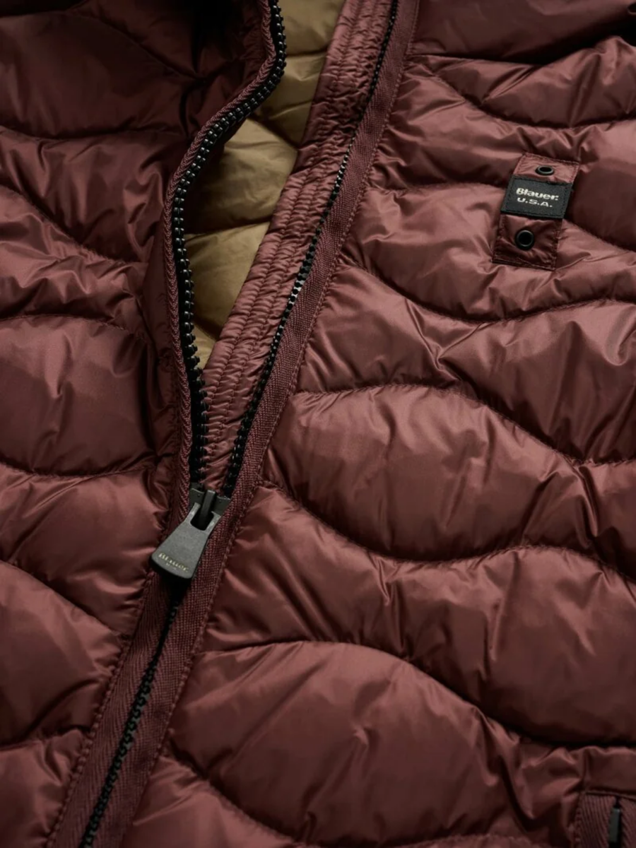 Giubbino ad onde "Camelia" Blauer rosso BLDC03095 50ALT Blauer 