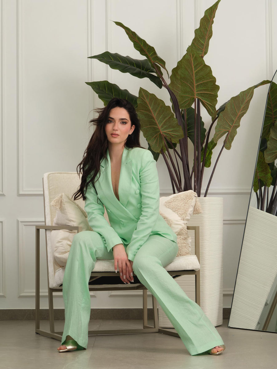 Blazer "linum" Silence Limited verde menta GI5005 MENTA Silence Limited 