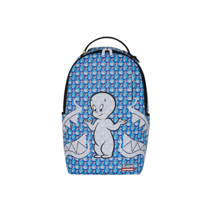 Zaino "Casper See Through Chex" Sprayground azzurro con casper 910B7779 NSZ Sprayground 
