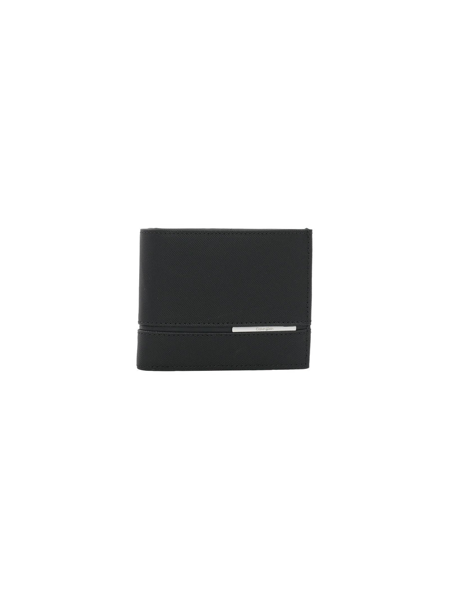 Portafogli slim nero K50K509638 BAX Calvin Klein 