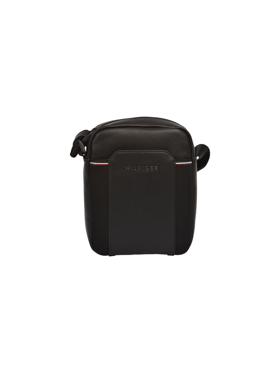 Borsa reporter commuter piccola nera AM0AM08434 BDS Tommy Hilfiger 