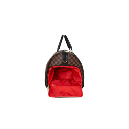 Borsone "Sawtooth Sharks in Paris Duffle" Sprayground marrone 910D7836 NSZ Sprayground 