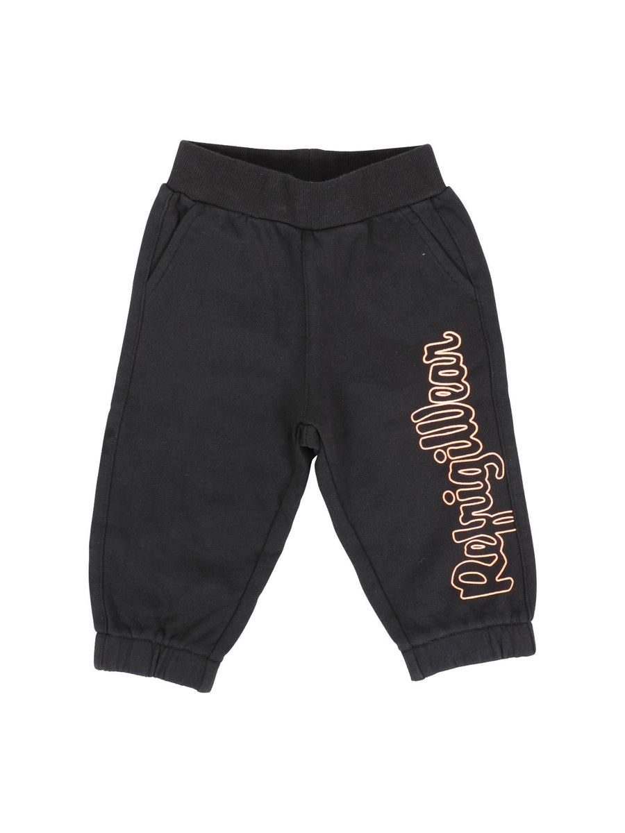 Pantalone tuta Refrigiwear nero con dettagli arancioni RWN848 RE023 Refrigiwear 