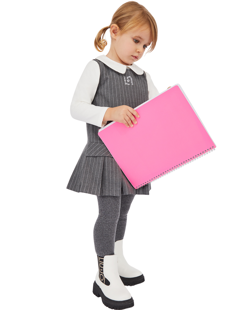 T-Shirt a maniche lunghe Liu Jo bianca con colletto KF5075 10602 Liu Jo 