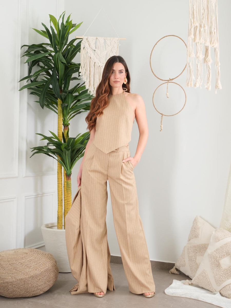 Blazer Bohemian Vì sabbia a righe GI149 SAND Bohemian V 