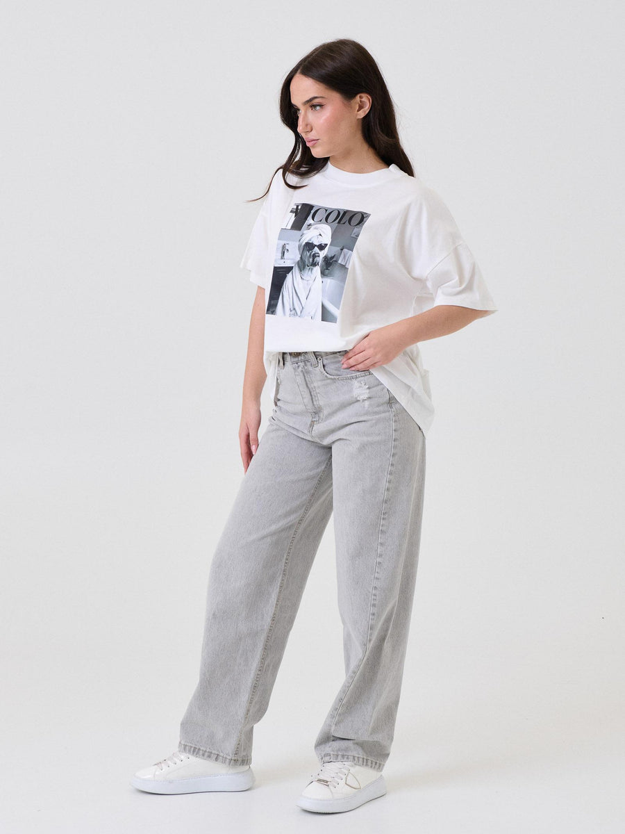 Jeans "Phoebe" Vicolo grigio DF5139 GRIGIO Vicolo 