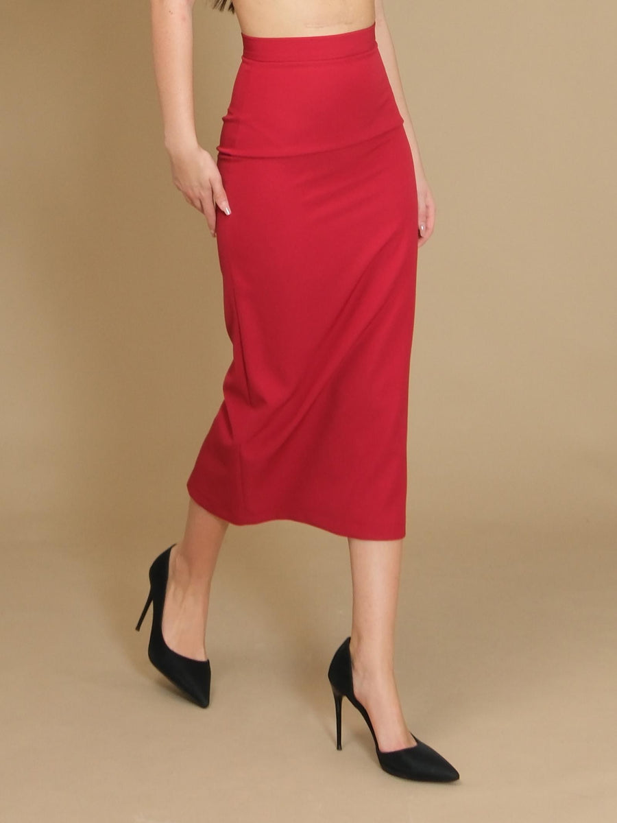 Gonna Silence Limited tubino longuette bordeaux SD3013 BORDEAUX Silence Limited 