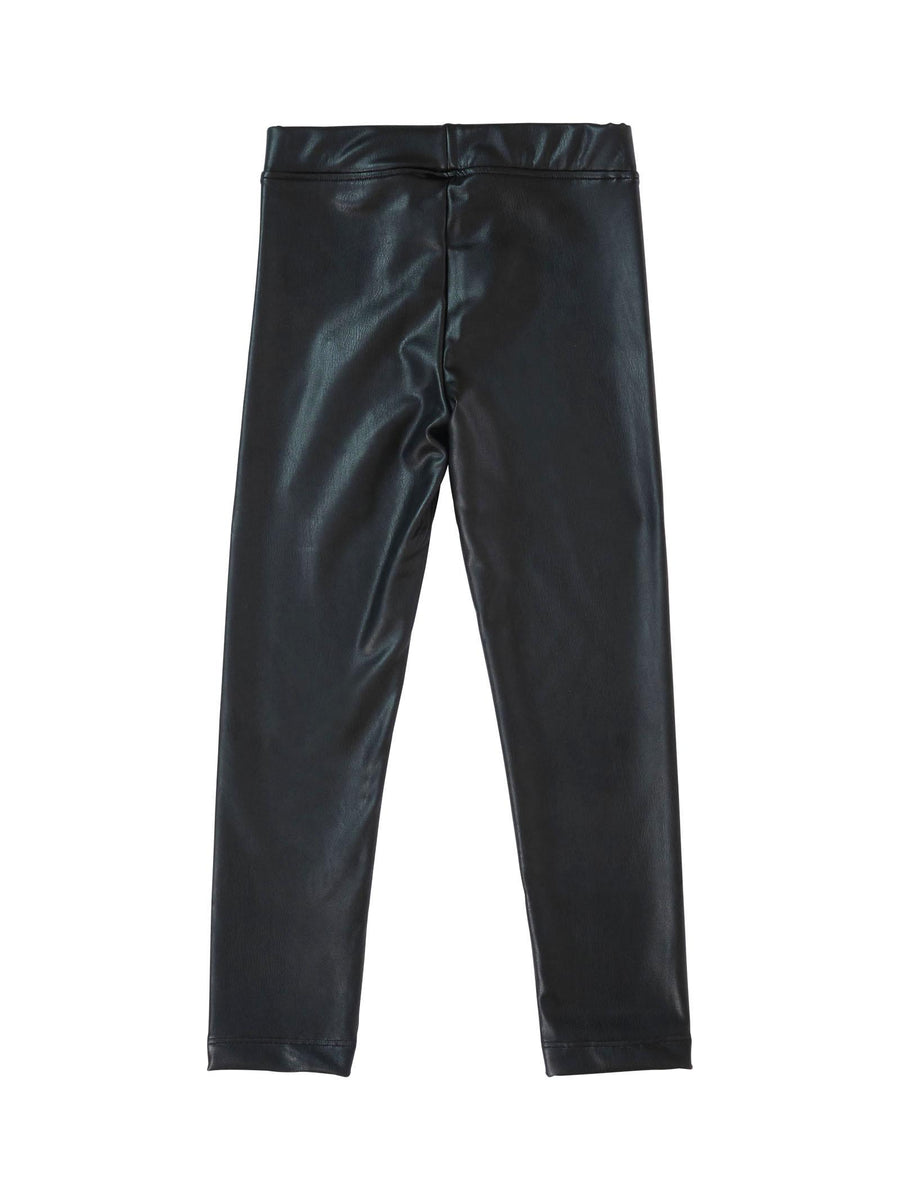 Leggings County of Milan nero in ecopelle SW026 110 County of Milan 