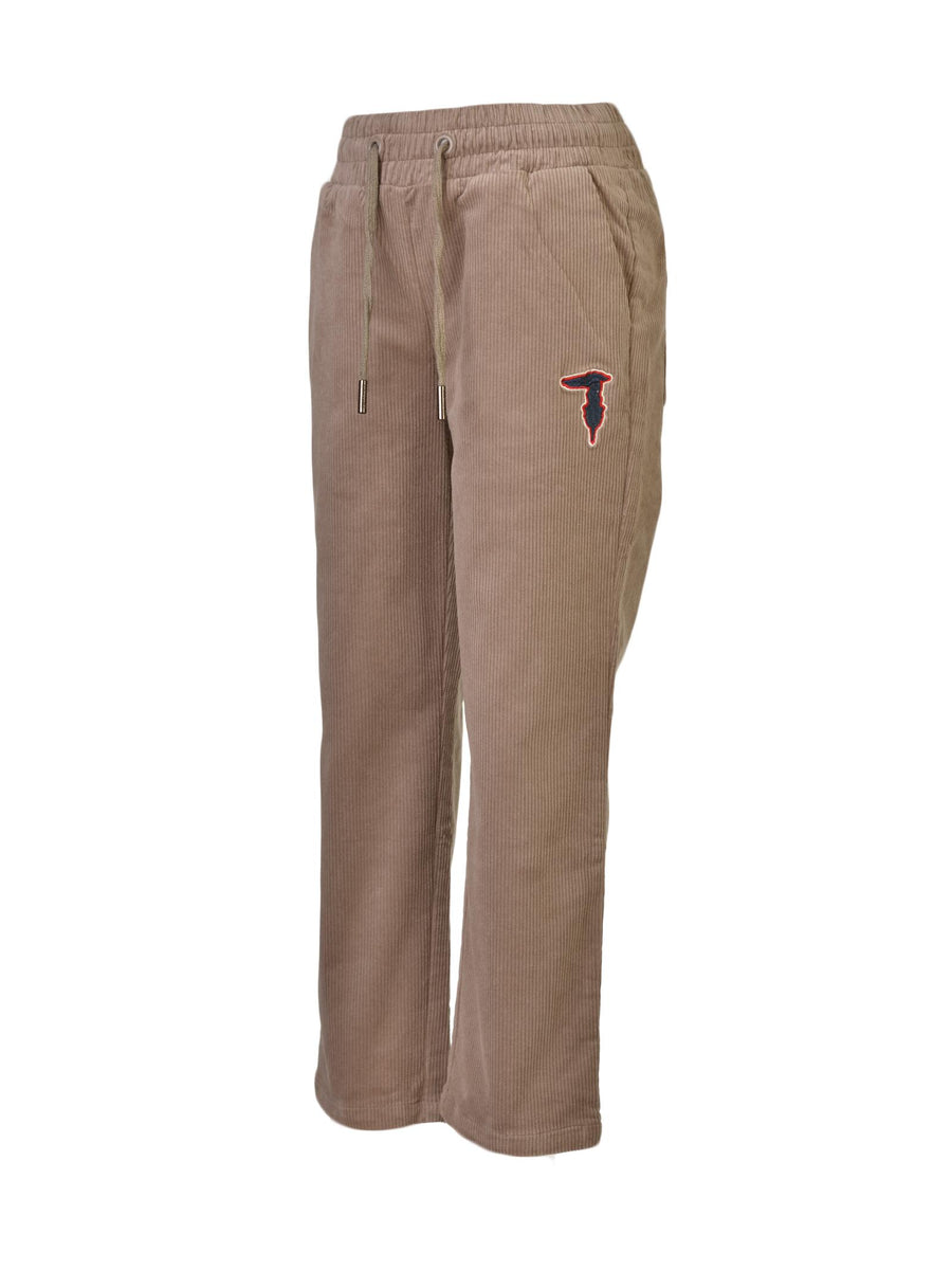 Pantalone taupe a costine TBA21035PAHB TAUPE Trussardi 