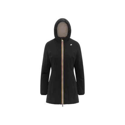 Giubbino "Denise St Warm Reversible" K-Way nero K6128UW BC9 K-WAY 